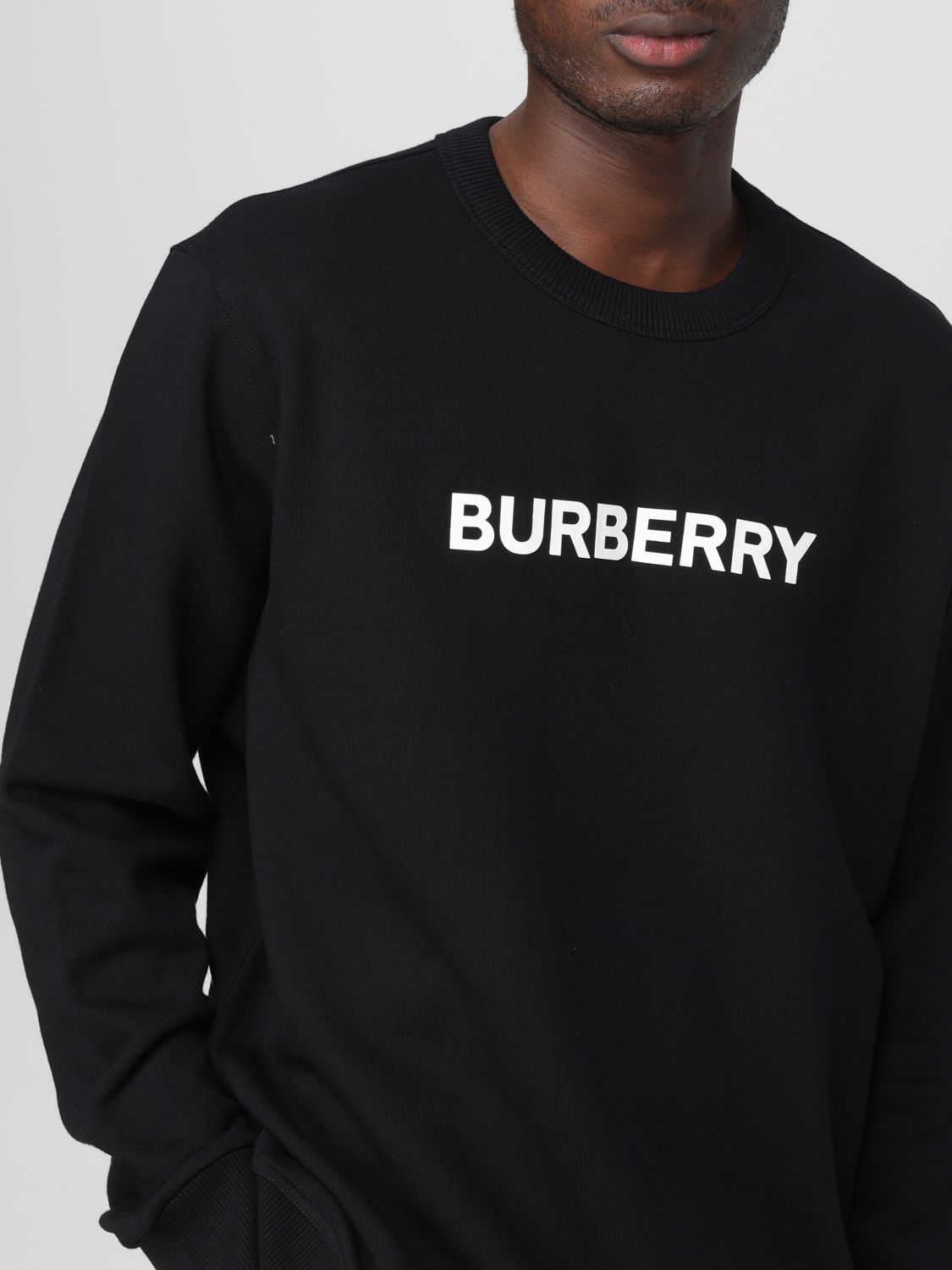 Sweatshirt Men color Black