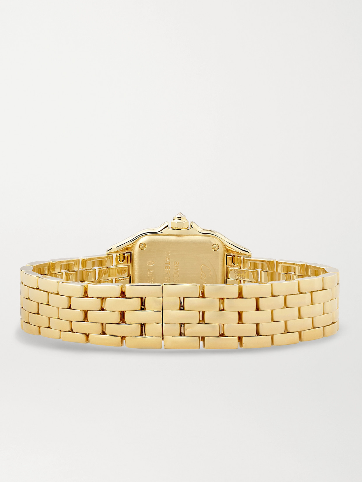 Panthère De Small 23mm 18-karat Gold And Diamond Watch - One size