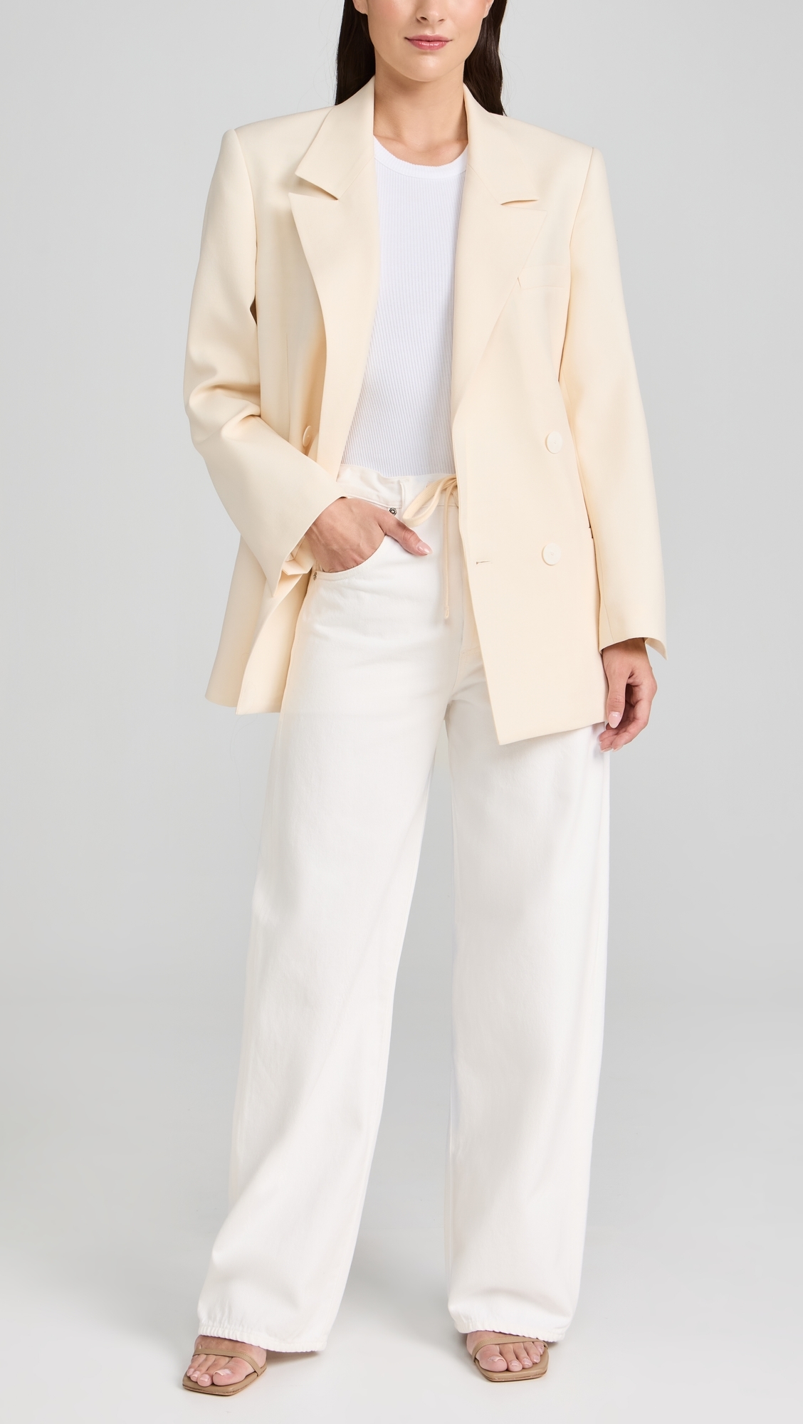 Brynn Drawstring Trousers Tulip