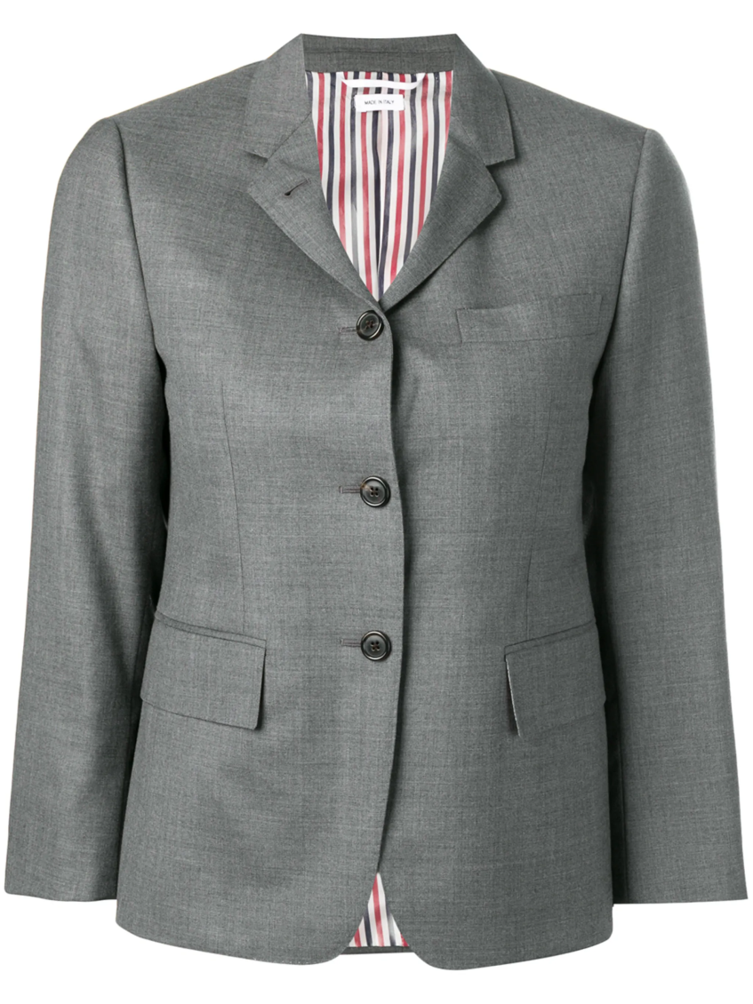 Super 120s narrow shoulder jacket