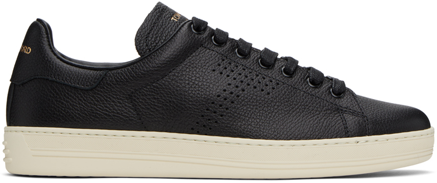 TOM FORD Black Warwick Sneakers