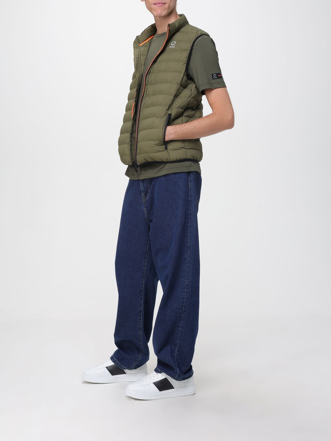 T-Shirt Men color Green