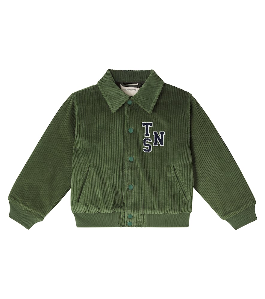 Mikel patch-appliqué corduroy jacket