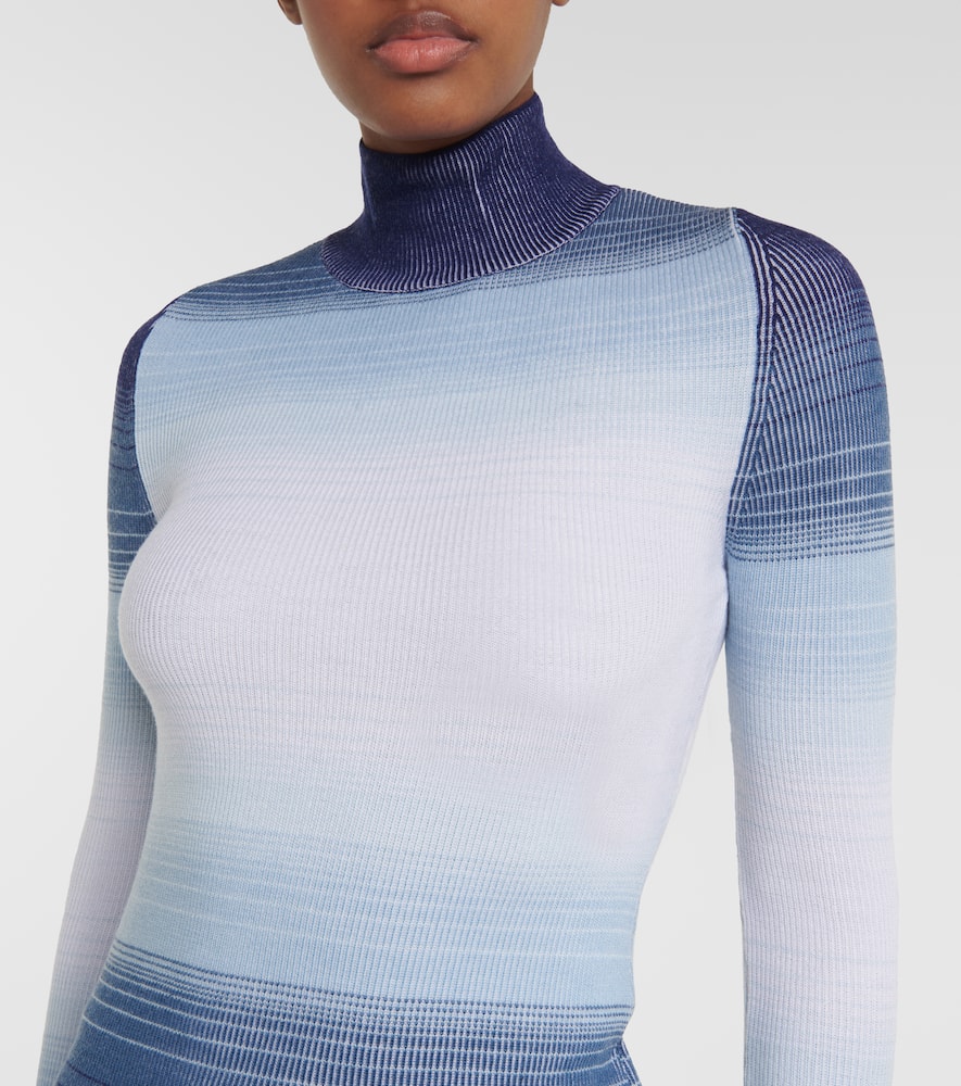 Aurora high-neck wool sweater