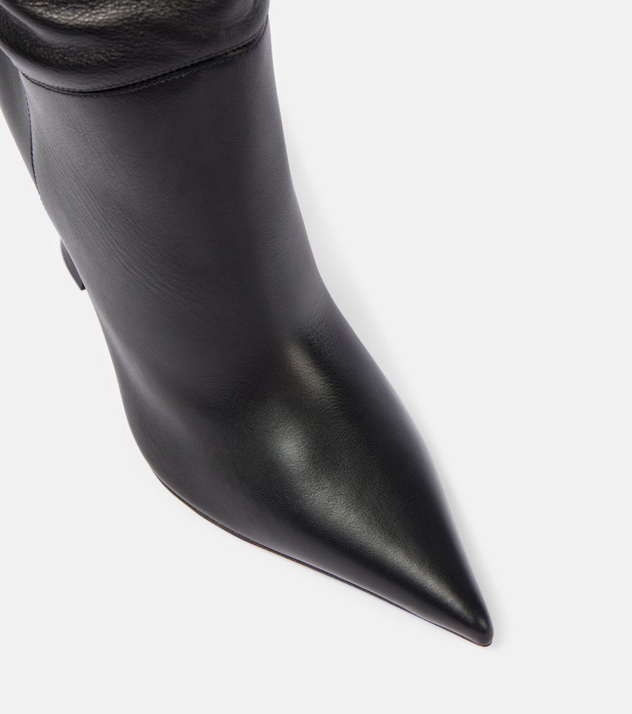 Olivia 95 leather over-the-knee boots