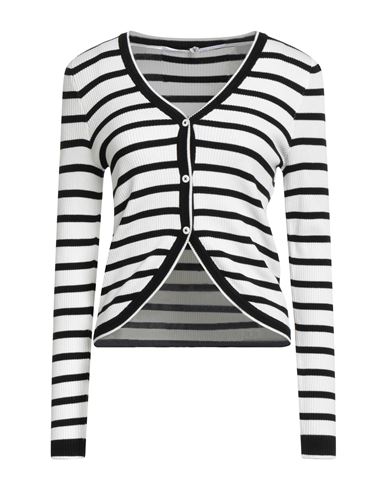 Woman Cardigan White Size XS Viscose, Nylon