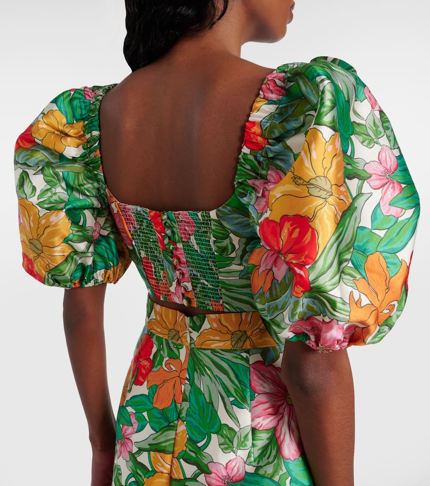 Alémais Amelia printed top