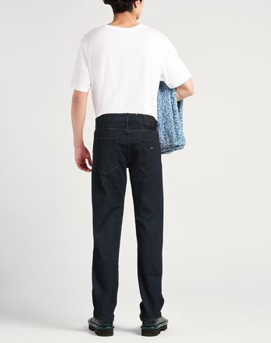 Man Jeans Blue Size 30 Cotton, Elastane