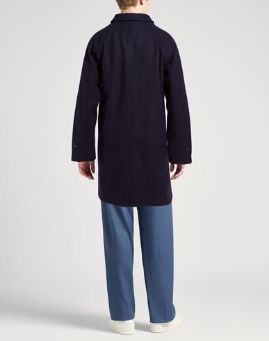 At. p.co Man Coat Navy Size XL Polyester, Acrylic, Wool
