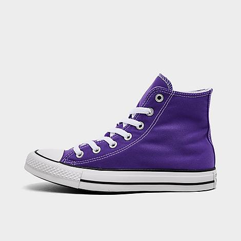 Women's Chuck Taylor All Star High Top Casual Shoes in Electric Purple/White/Black