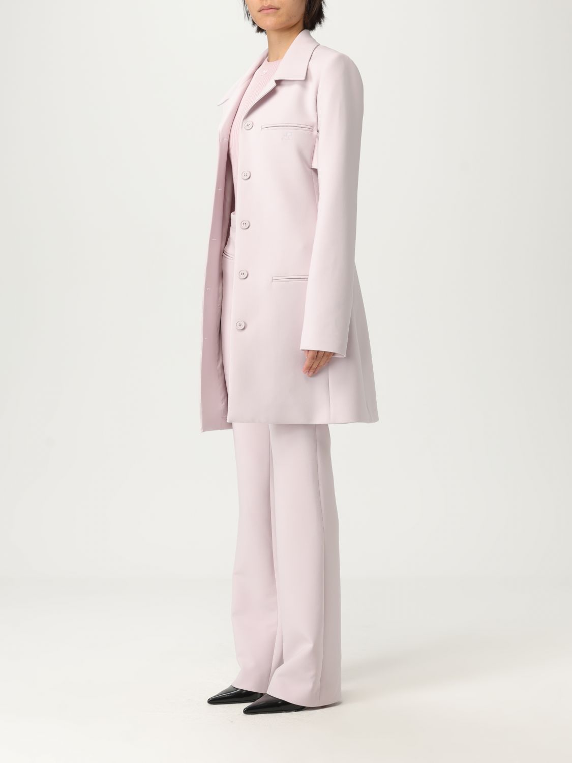 A-line coat - Black