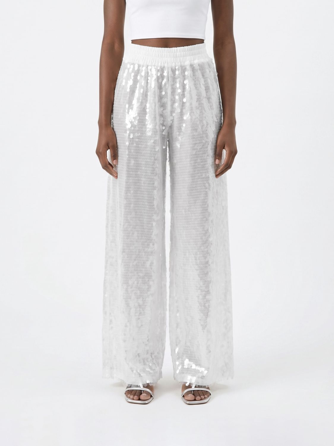 Pants Woman color White