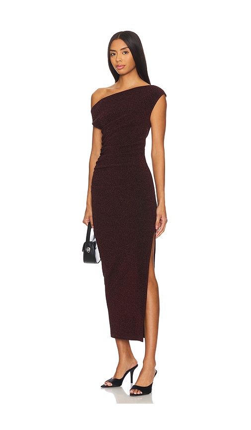 HEARTLOOM Jordie Dress in Burgundy.  XL. Also in