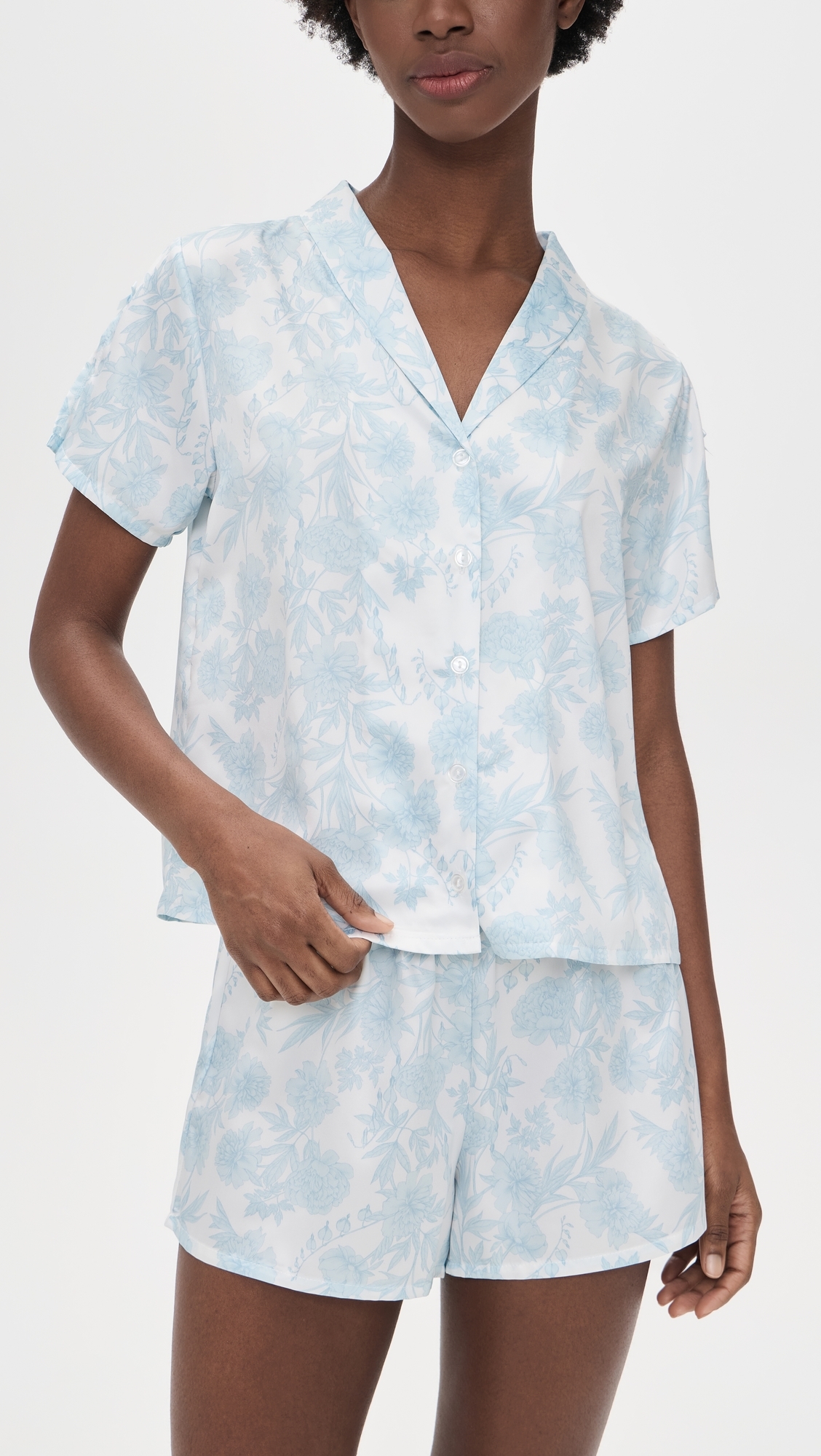 Odessa Pajama Set Floral Toile