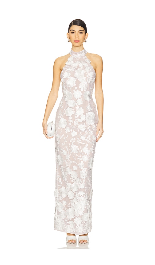 Bronx and Banco ROBE MAXI DOS-NU JASMINE en White.  M. Also en