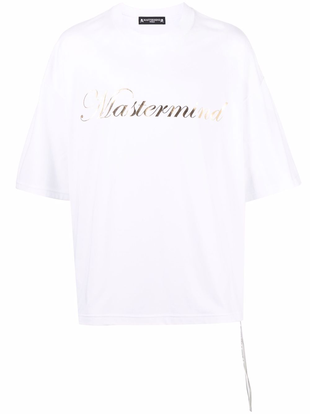Skull and bones print T-shirt - White