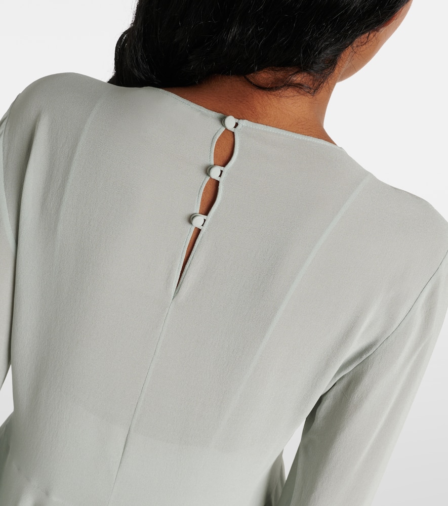 Chloé Silk chiffon minidress