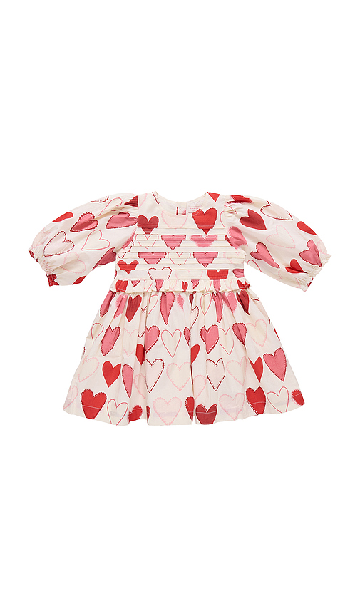 Pink Chicken Girls Renee Dress in White. 4. Also