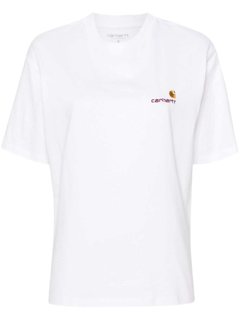 American Script organic cotton T-shirt - White