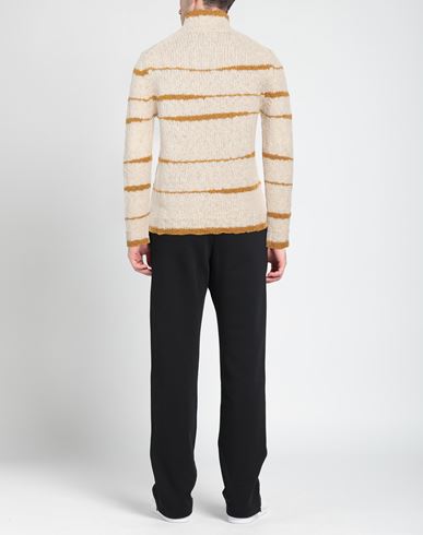 Alpha Studio Man Turtleneck Cream Size 36 Acrylic, Alpaca wool, Polyamide, Merino Wool