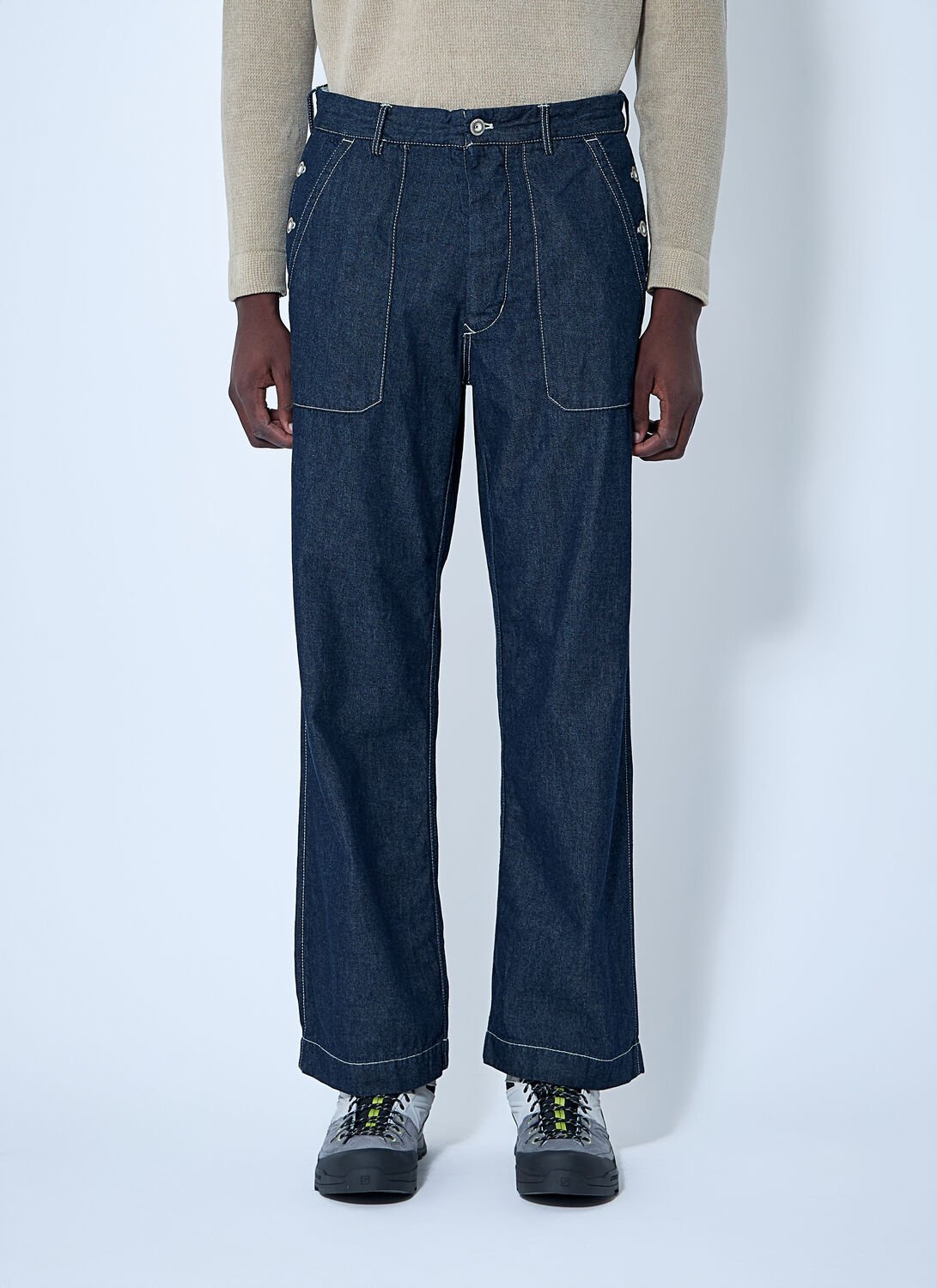 3/1 Denim Pants - Man Jeans Blue Eu