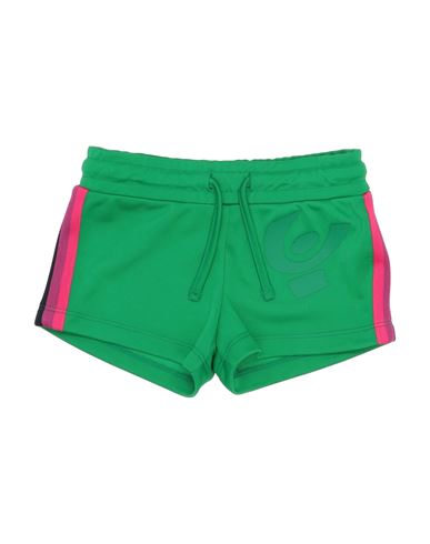 Kid Girl Shorts & Bermuda Shorts Green Size 16 Polyester