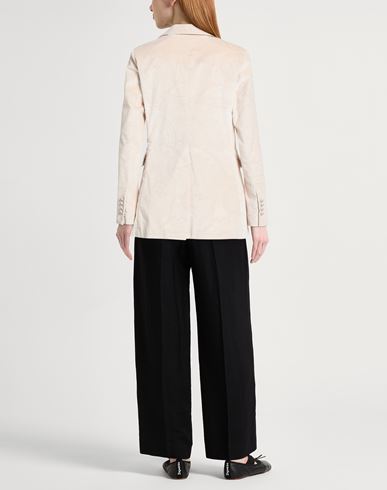 Woman Blazer Blush Size 10 Cotton, Elastane