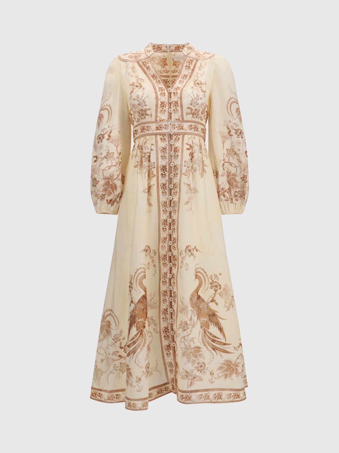 Dress Woman color Cream