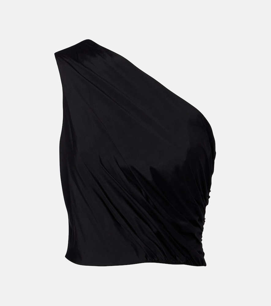Zoe one-shoulder crop top
