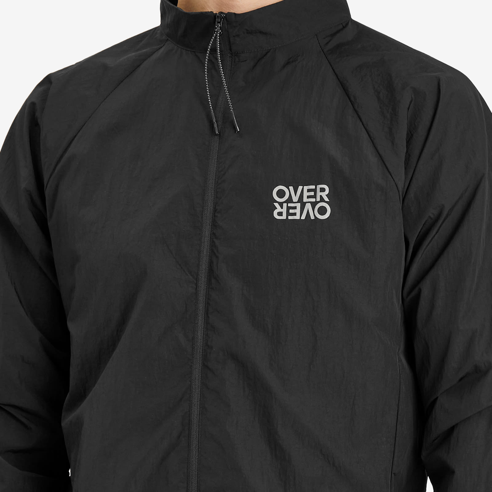 Over Over Men's Track Jacket in Black