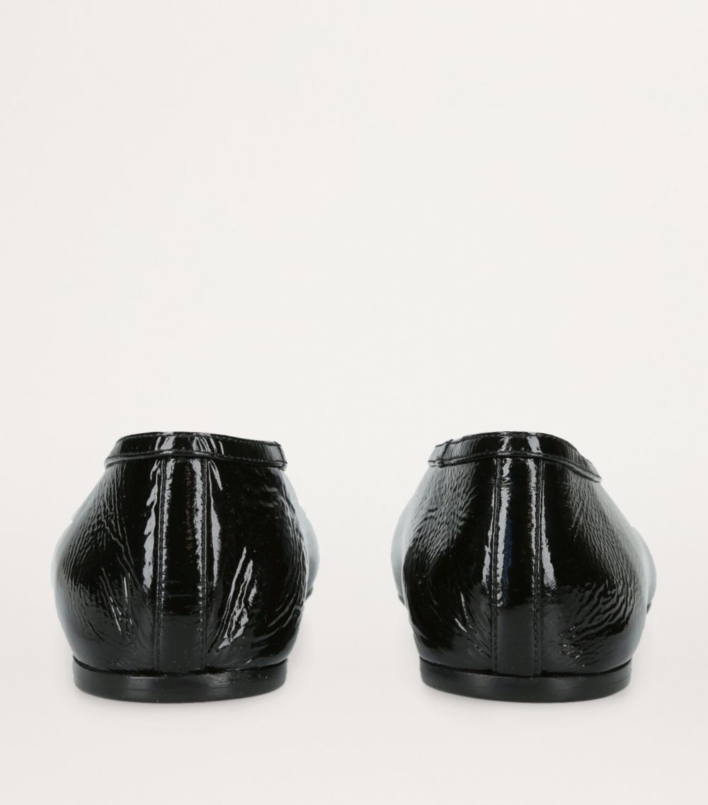 Leather Luna Ballet Flats