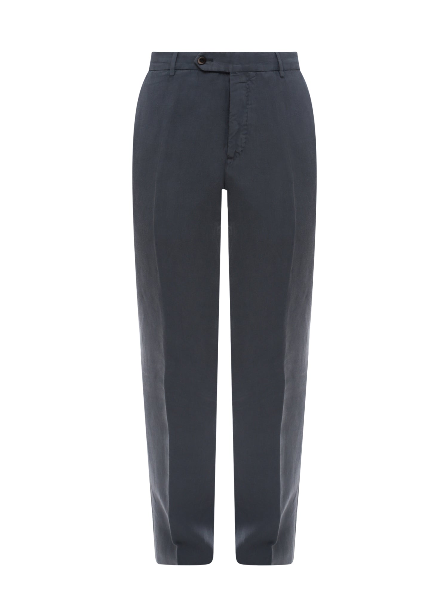 -Pantalone in lino e cotone-Uomo