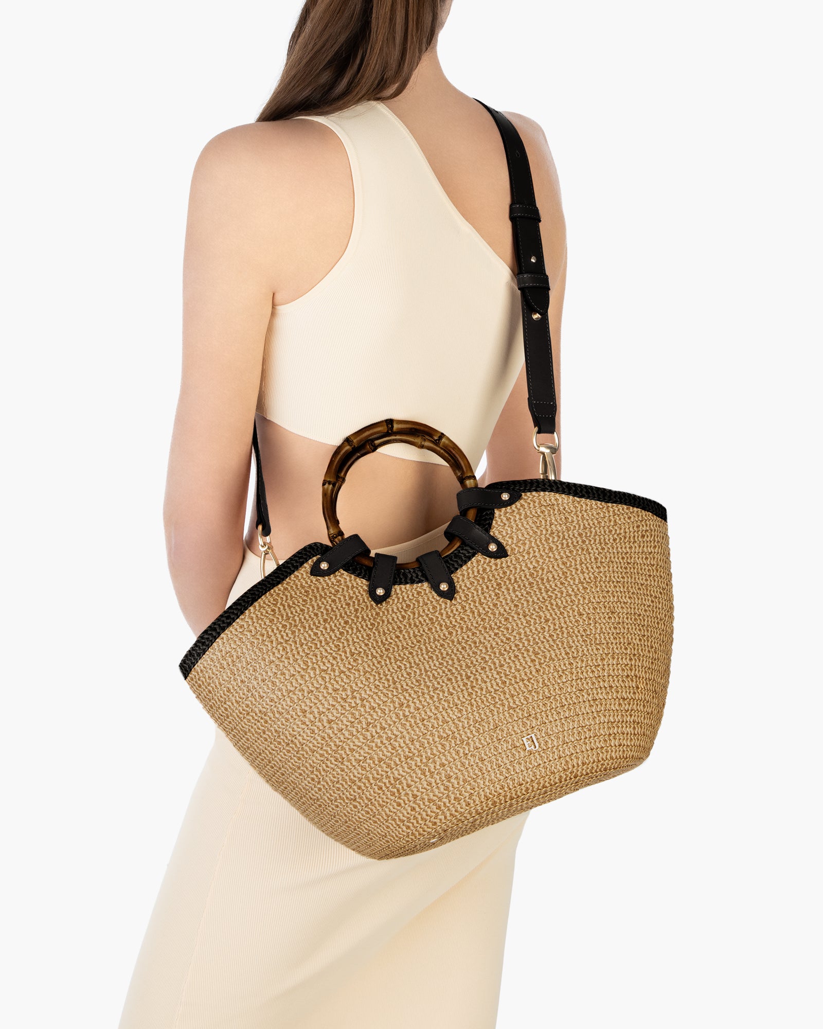 My Way II Jumbo-size Leather-trimmed Squishee Tote for Women