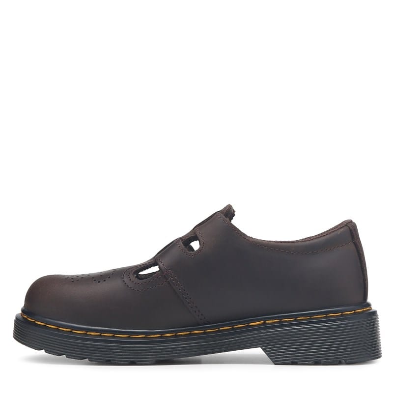 Kids' 8065 Mary Jane Little Kid Shoes (Dark Brown)