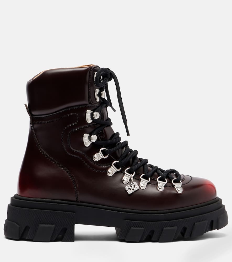 Platform combat boots