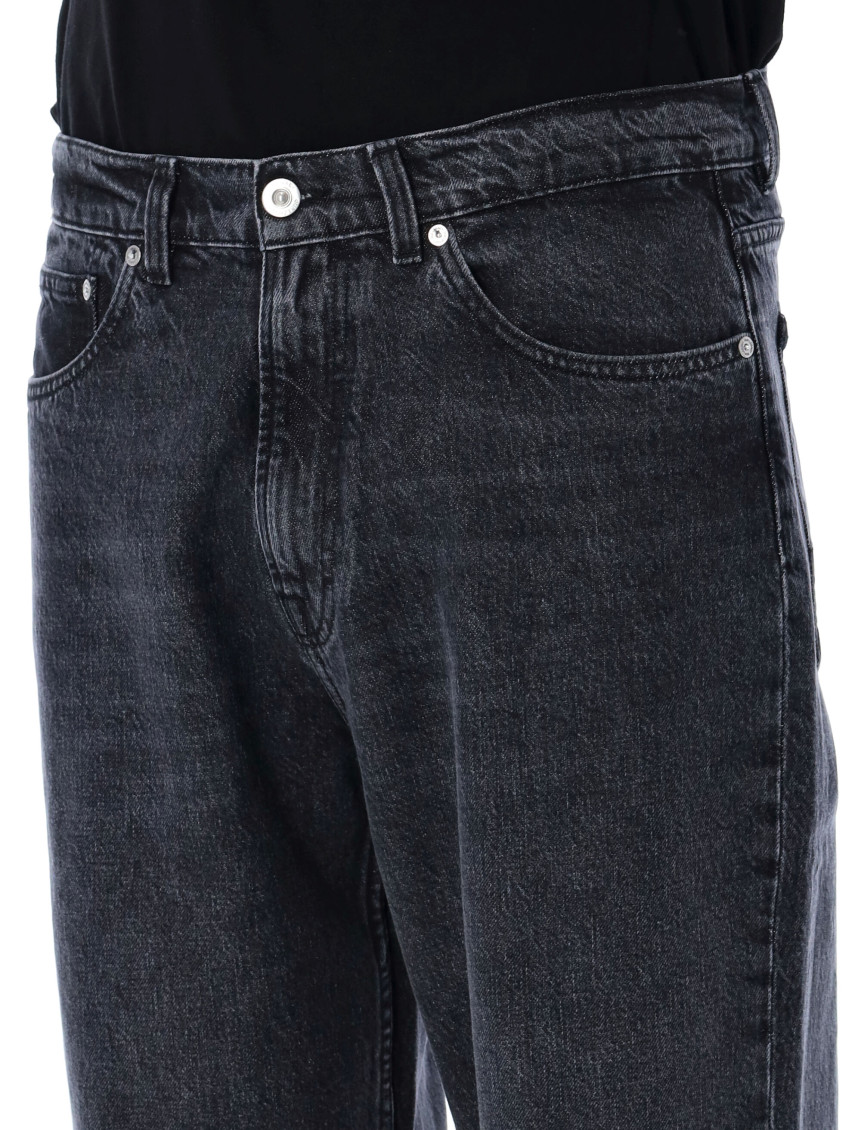 Dark Grey Loose Fit Jeans
