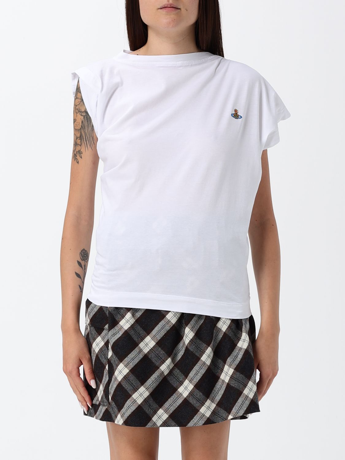 Top Woman color White