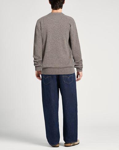 Man Sweater Grey Size M Virgin Wool, Cashmere