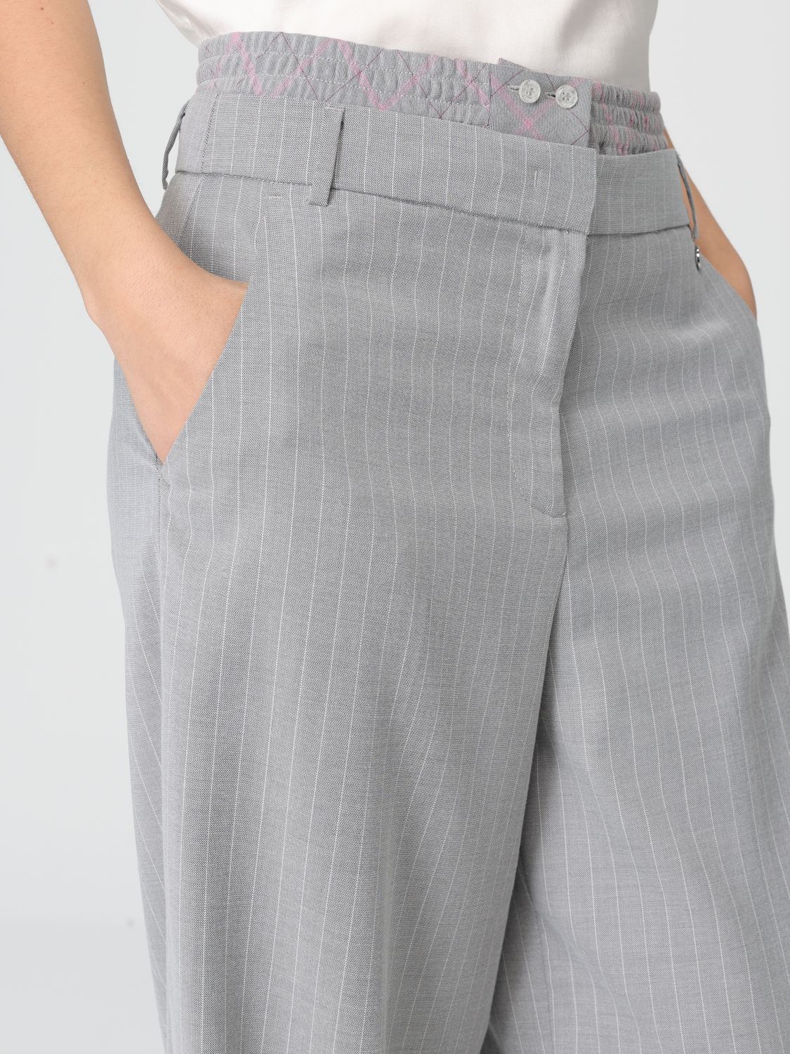 Pants Woman color Grey