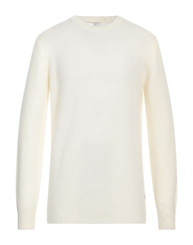 Man Sweater Ivory Size XXL Wool, Polyamide