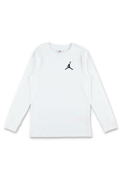 Jordan Kids Logo-Sleeved Crewneck T-Shirt