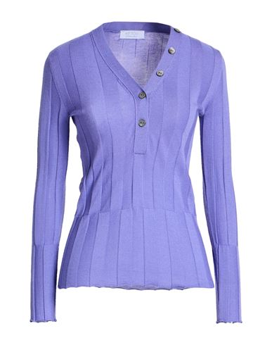 Woman Sweater Purple Size M Cashmere, Silk