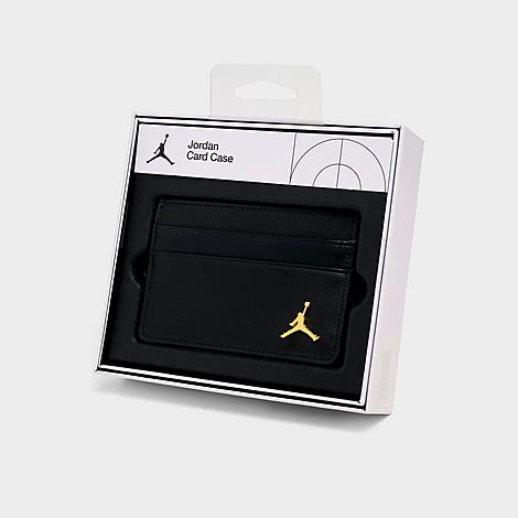Men's Jumpman Ingot Card Case in Black