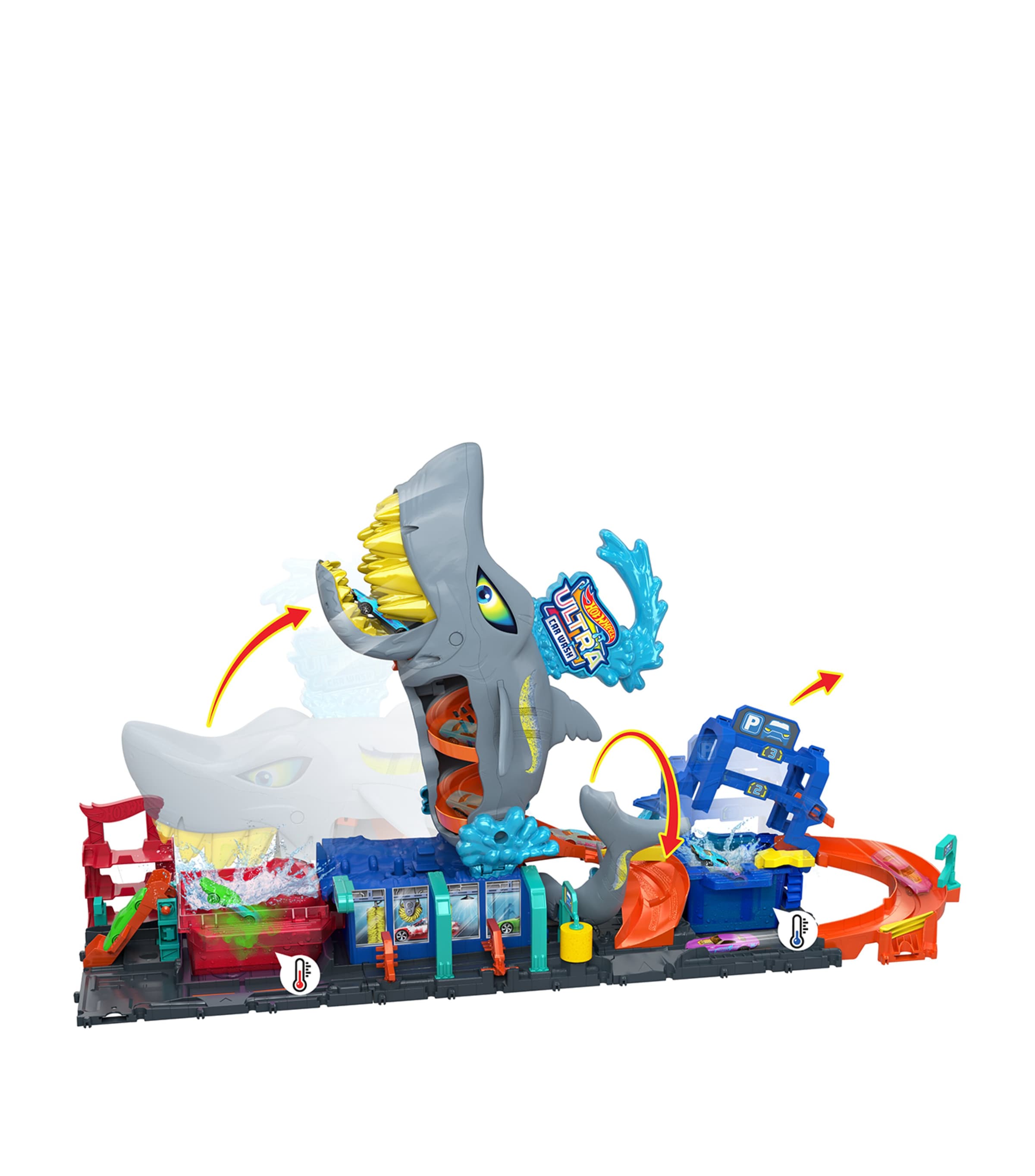 City Ultra Shark Car Wash Set
