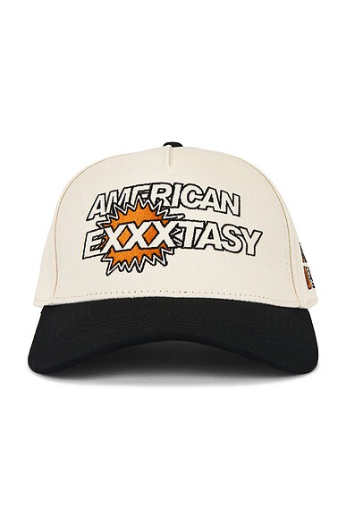 Midnight Rodeo American Exxxtasy Hat in Antique White - White. a