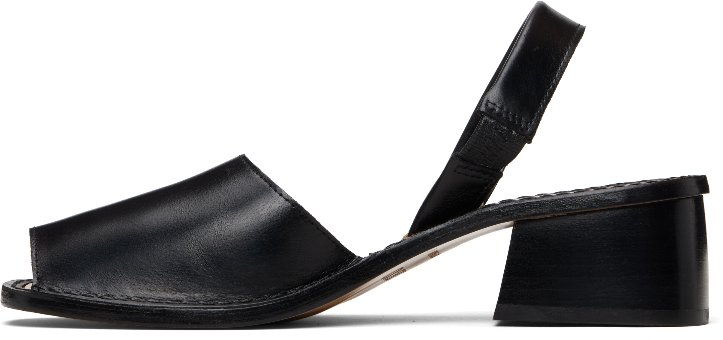 Black Altet Heeled Sandals