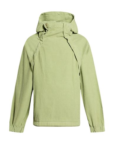 Man Sweatshirt Sage green Size XL Cotton