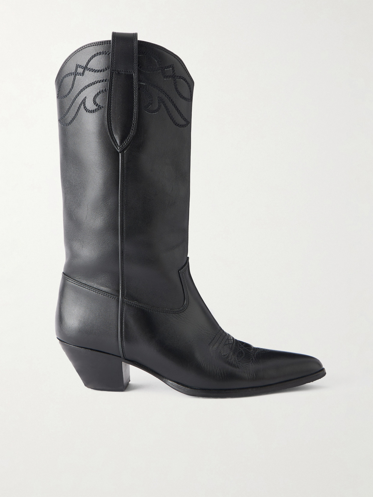 Towns Leather Boots - Black