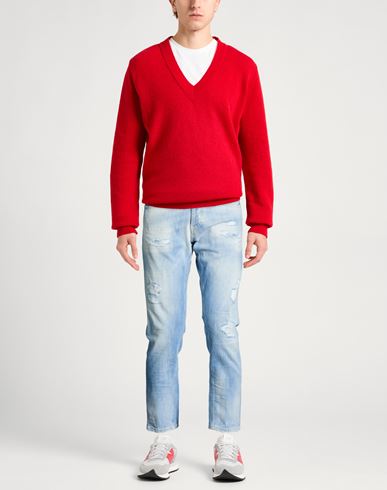 Man Jeans Blue Size 31 Cotton, Elastomultiester