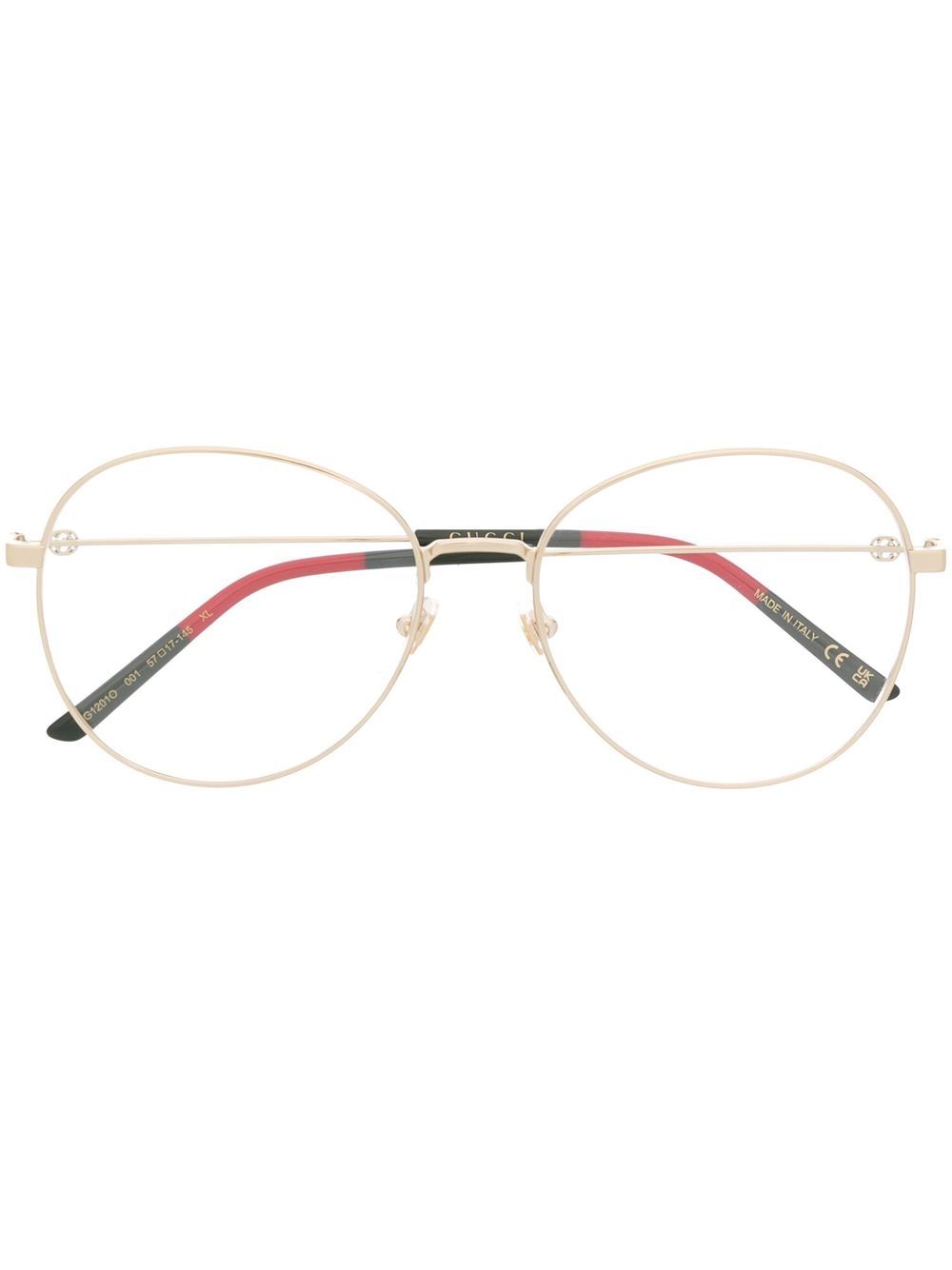 Round frame glasses - Gold